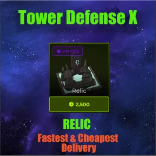 Tower Defense X: BETA _relic