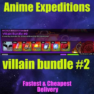 Anime Expeditions - villain bundle #2