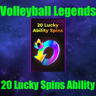 Volleyball Legends 20 Lucky Spins Ability 
