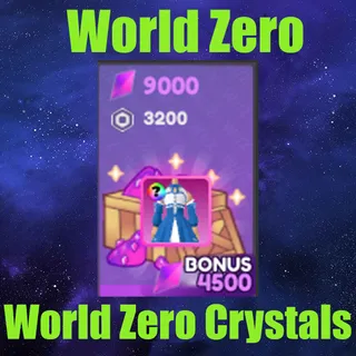 World Zero Crystals 9000
