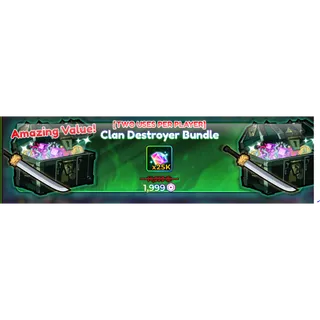 Anime Crusaders clan destroyer bundle