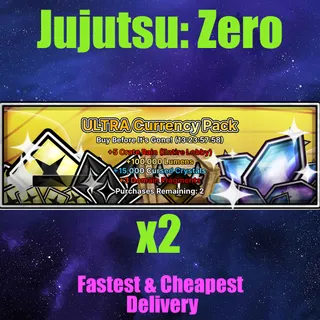 Jujutsu: Zero ultra currency pack x2