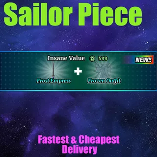 Sailor Piece -frost empress+frozen outfit