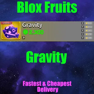 Blox Fruits Gravity