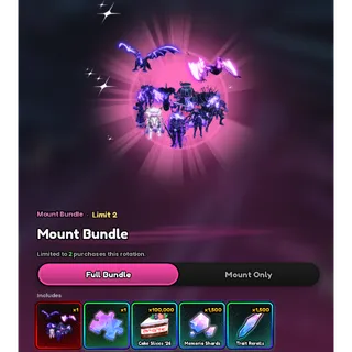 Anime Vanguards - 2nd anniversary Mount bundle x2