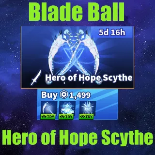Blade Ball - Hero of Hope Scythe