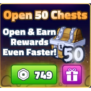 SpongeBob Tower Defense opem 50 chests