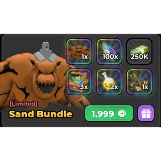 Anime Warriors III sand bundle