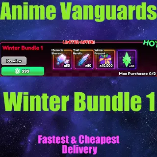 Anime Vanguards BUNDLE 1