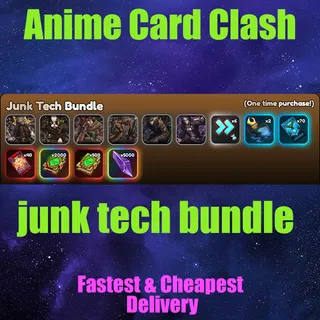 Anime Card Clash junk tech bundle 