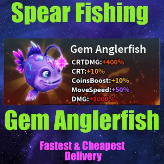 Spear Fishing - Gem Anglerfish