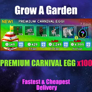 PREMIUM CARNIVAL EGG X100