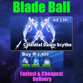 Blade Ball -Celestial dawn Scythe  【1499R】
