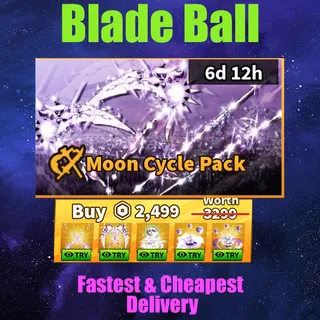 Blade Ball -Moon cycle pack 