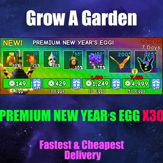 PREMIUM NEW YEARS EGG X30