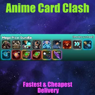 Anime Card Clash mega pixel bundle 