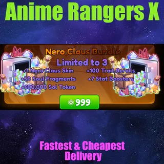 anime Rangers X _Nero Claus bundle