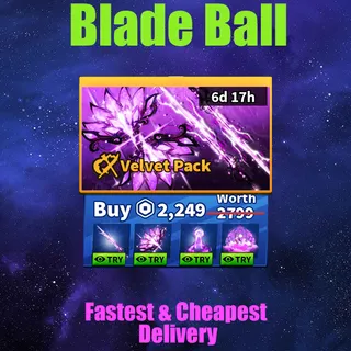 Blade Ball -Velvet Pack 【2249R】