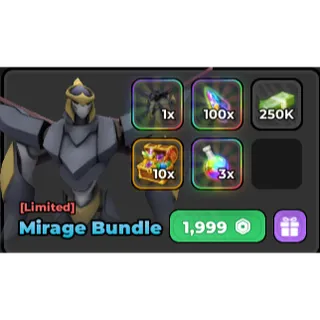 Anime Warriors III mirage bundle