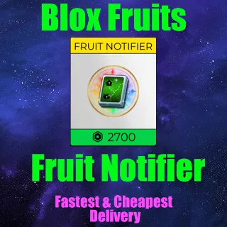 Blox Fruits Fruit Notifier