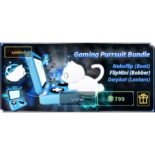 Fisch -gaming purrsuit bundle