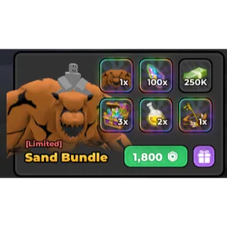 Anime Warriors III sand bundle