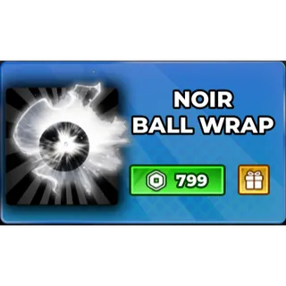 Arcade Basketball noir ball wrap