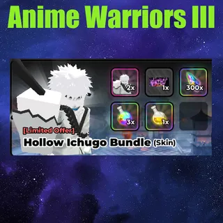 Anime Warriors III hollow ichugo bundle (skin)