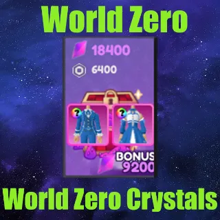 World Zero Crystals 18400