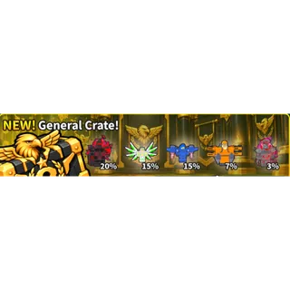 Mini War General Crate X3