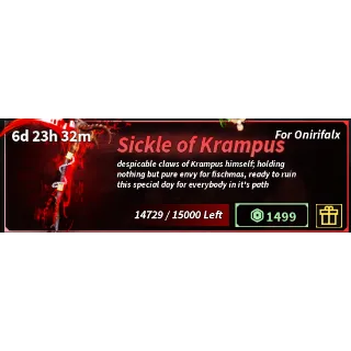 Fisch  sickle of krampus