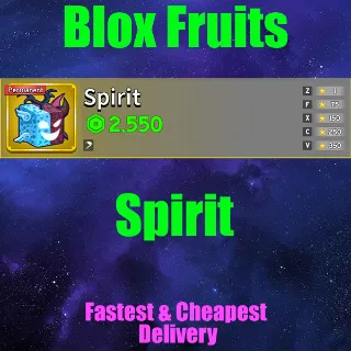 Blox Fruits Spirit