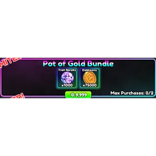 Anime Paradox pot of gold bundle x2