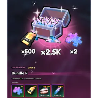 Anime Vanguards - 2nd anniversary bundle 4 x2