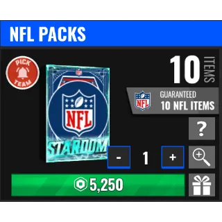 NFL Universe Football  NFL PACKS