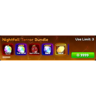 anime Rangers X nightfall terror bundle   x3