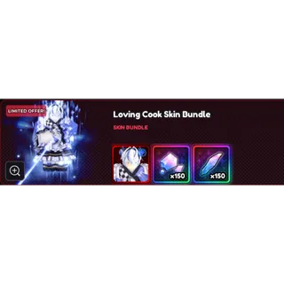 Anime Vanguards loving cook skin bundle -sun god skin bundle