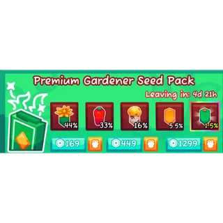 Garden Horizons Premium Gardener Seed Pack X10