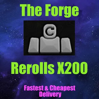 The Forge Rerolls x200