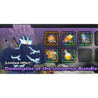 Anime Warriors III Dominator of the universe bundle 