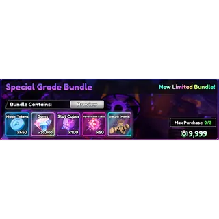 Anime Ascendants _ special grade bundle