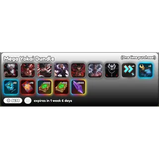 Anime Card Clash Mega yokai bundle