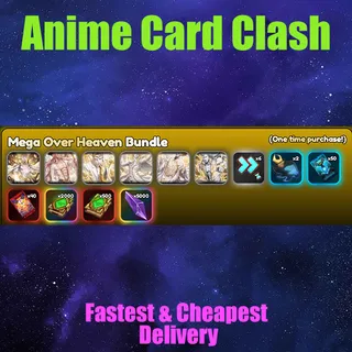 Anime Card Clash MEGA OVER HEAVEN BUNDLE 