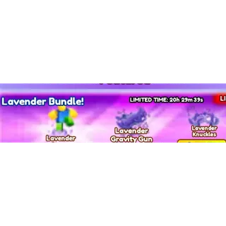 Baddies lavender bundle 