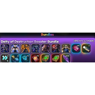 anime Card Clash - Deity bundle _doodly booster bundle 