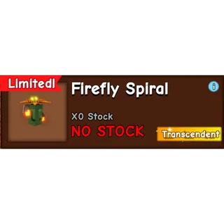 grow a garden firefly spiral