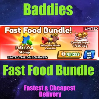 Baddies Fast Food Bundle