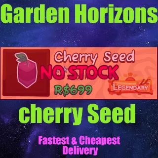 Garden Horizons cherry Seed