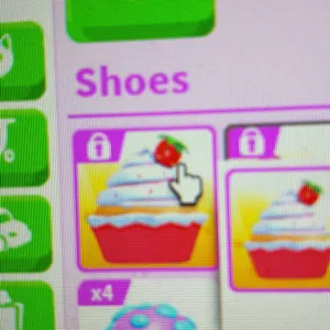 strawberry cupcake shoes