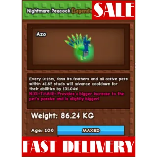 TITANIC NIGHTMARE PEACOCK 15s CD